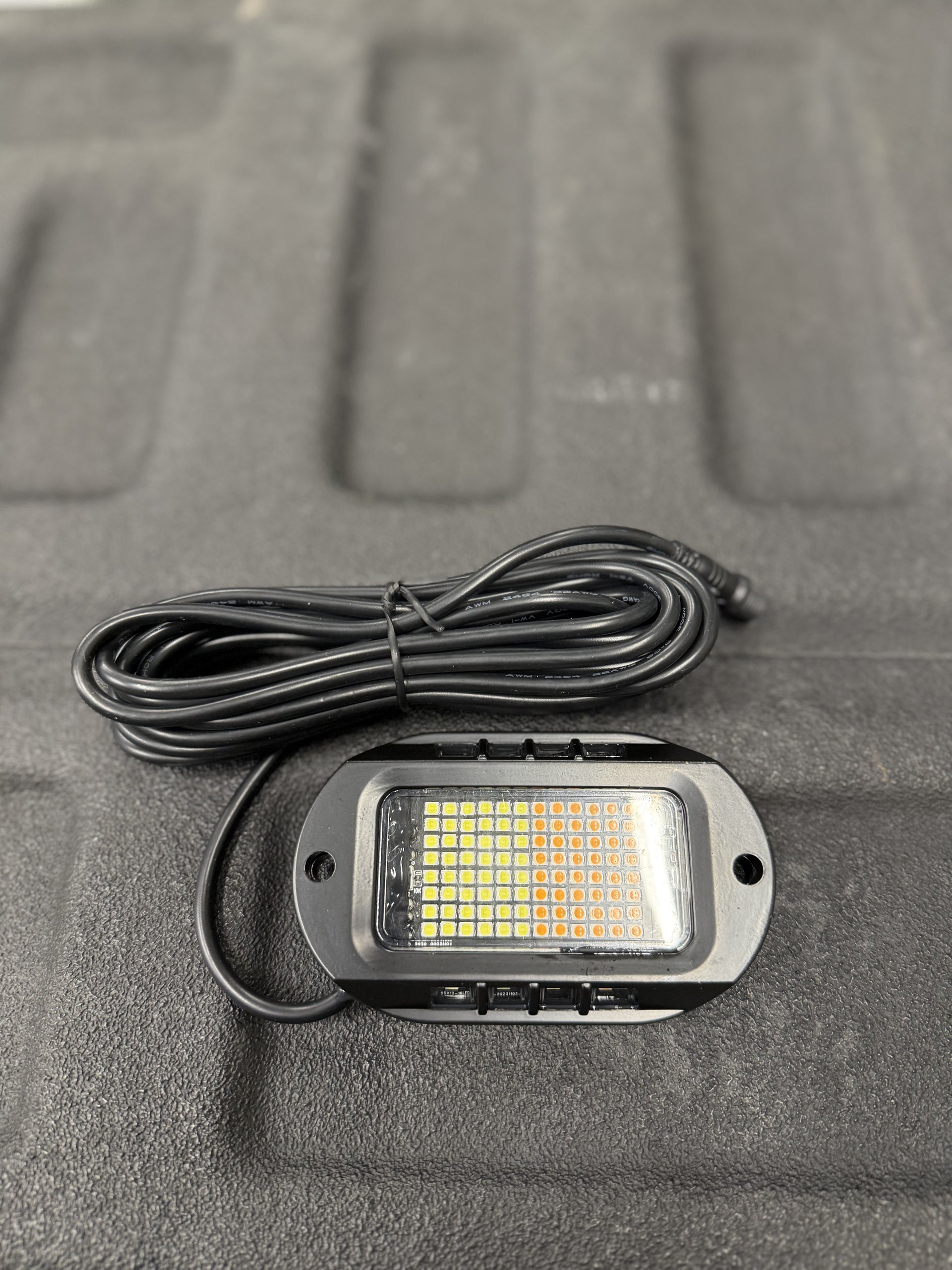 104 led amber/white rock light – ruinedsupplyco