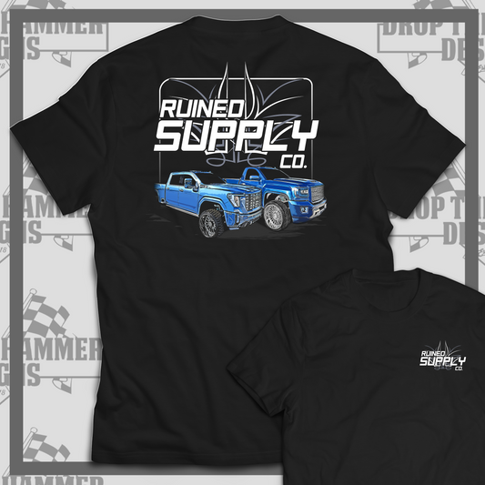 Blue trucks t shirt